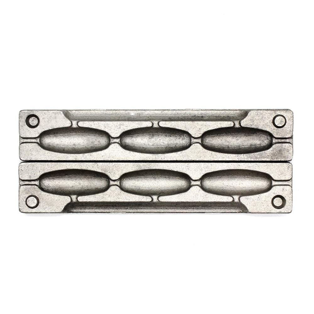 Bean Sinker Mold with 3 Cavities and 3-Ounce,Without Handle