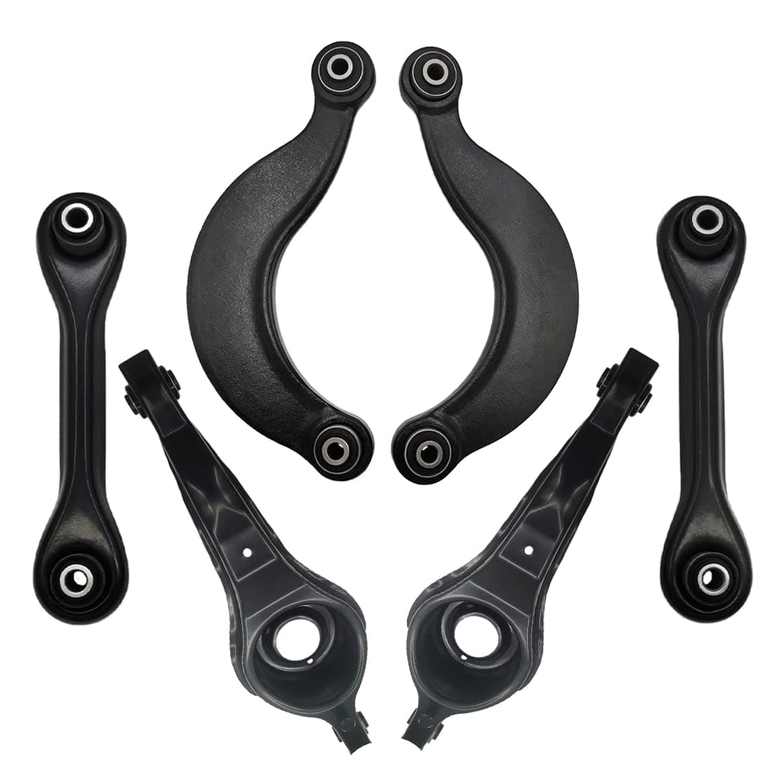 Control Arm Replacement For Rear Upper Lower Lateral Link Control Arm Suspension Kit Set Compatible With 2004-2013 Mazda 3
