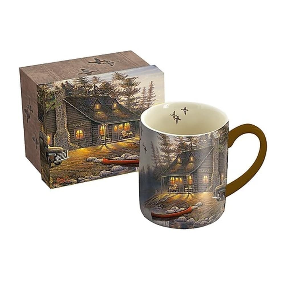 Lang Lake Retreat Mug by Sam Timm, 14 oz., Multicolored