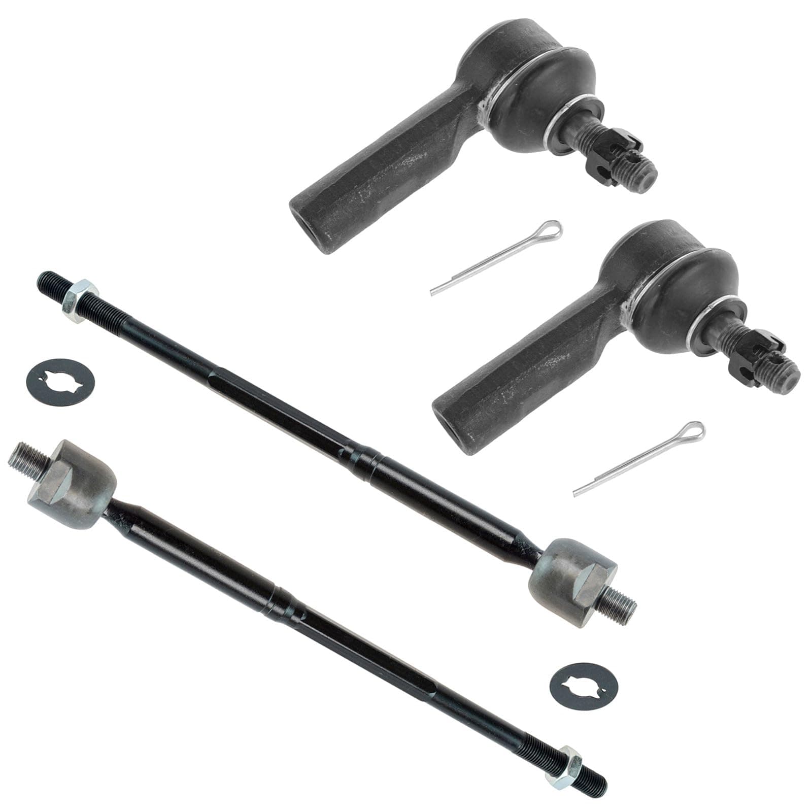 Steering Tie Rod End Inner Outer LH RH Set of 4 for Scion XA XB Toyota Echo