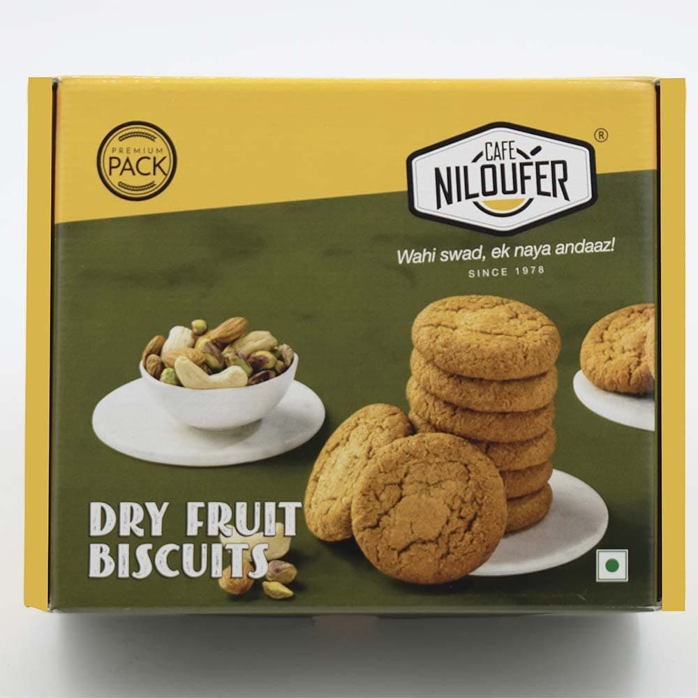 Cafe Niloufer Dry Fruit Premium Biscuits (400 Gms)
