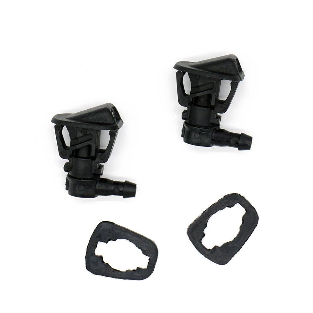 2 Windshield Washer Nozzle Kit fit for 2013 2014 2015 2016 2017 Jeep Wrangler, Replacement for 68164356AB