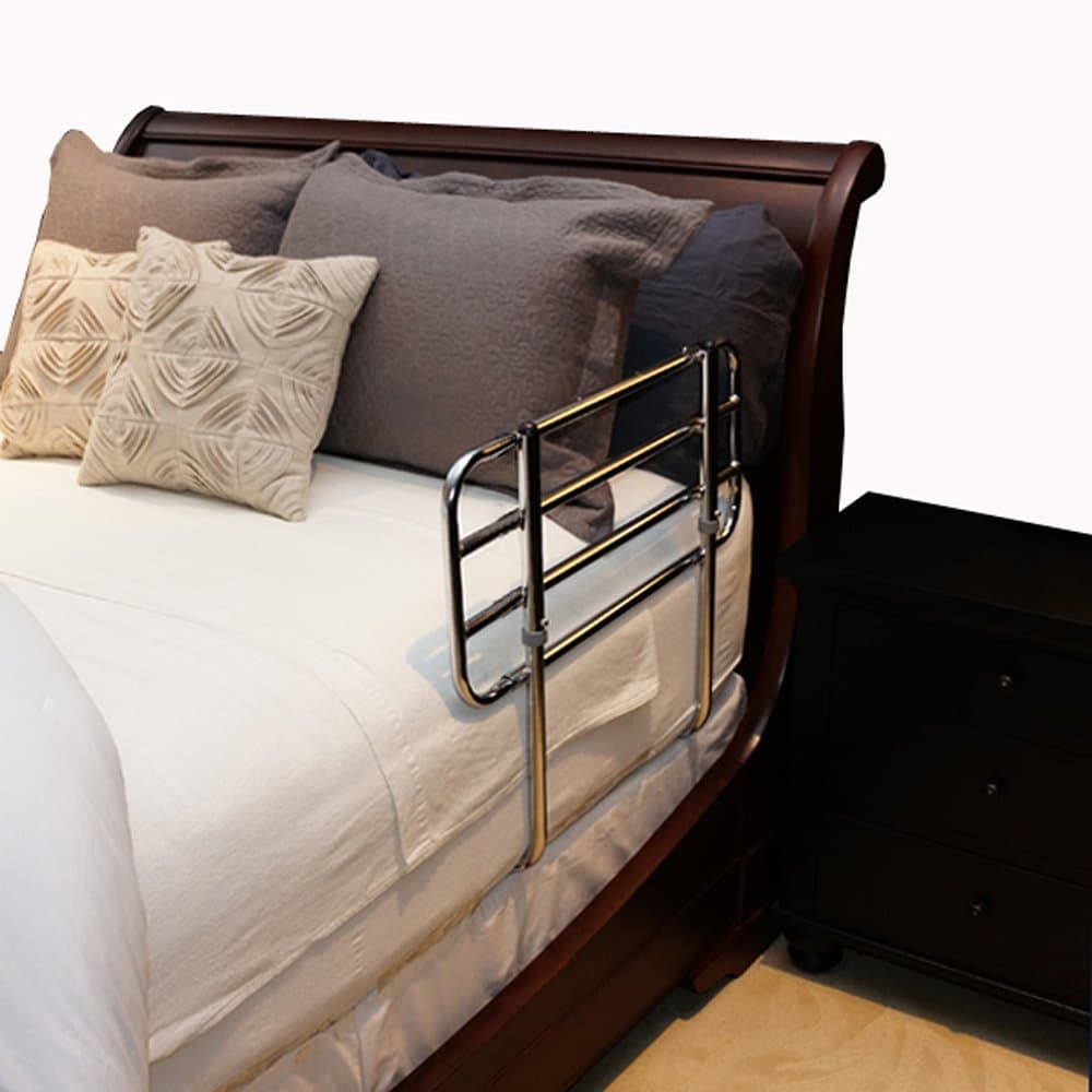 Easy Adjustable Bed Rail, Bedside Handle Support Bar