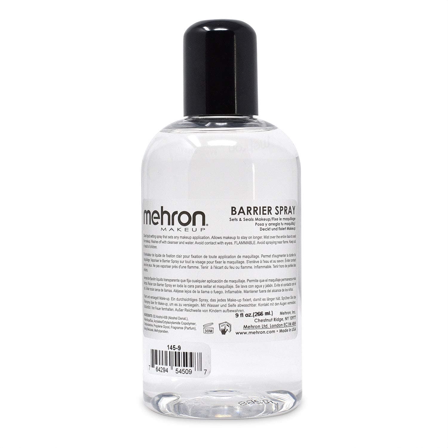 Mehron Barrier Spray (9 oz refill)