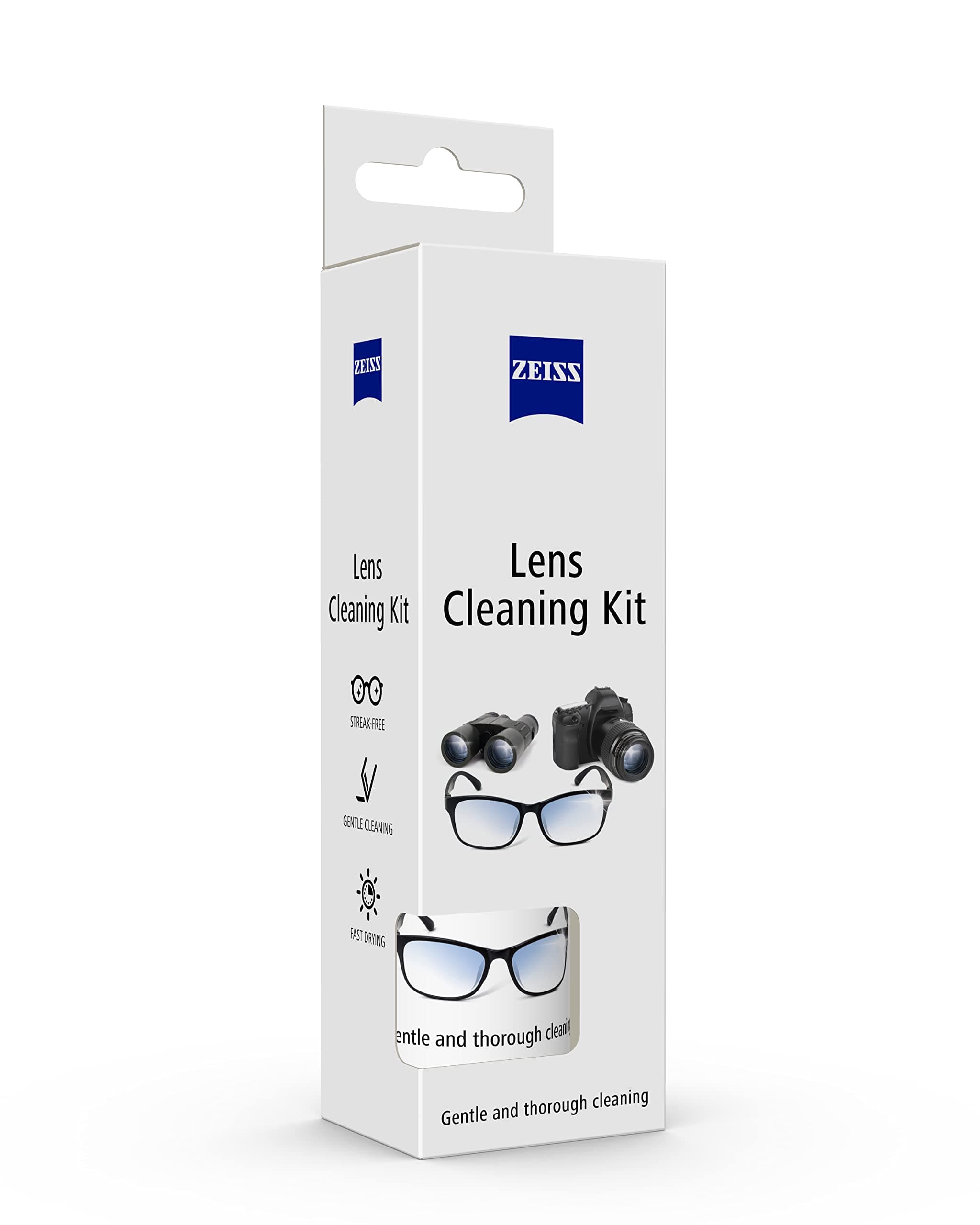 Lens Cleaning Solution Kit 60ml with Microfiber Cloth- Pack of 1 | Perfect Lens Cleaner for Spectacles, Eyeglasses, Sunglasses, Camera Lenses and Binoculars