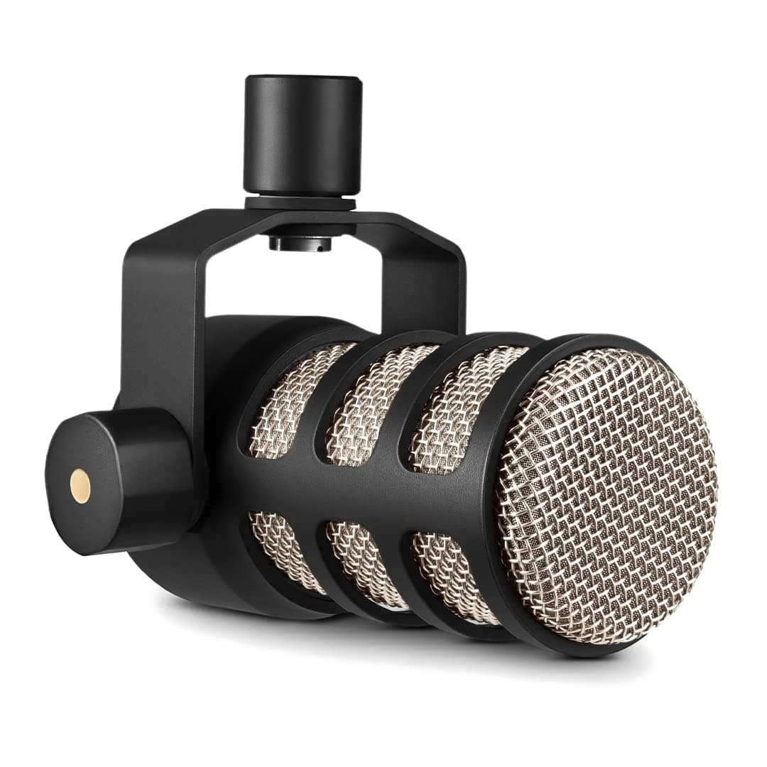 Podmic Dynamic Unidirectional Podcasting Microphone With Wired Connection (Black)
