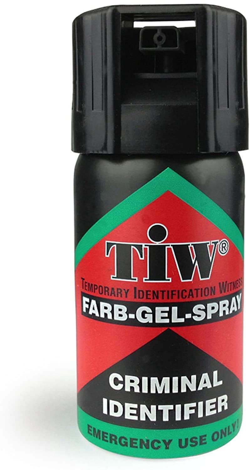 Farb Gel Mini "Criminal Identifier" Self Defence Multi Function Spray (1 Unit)