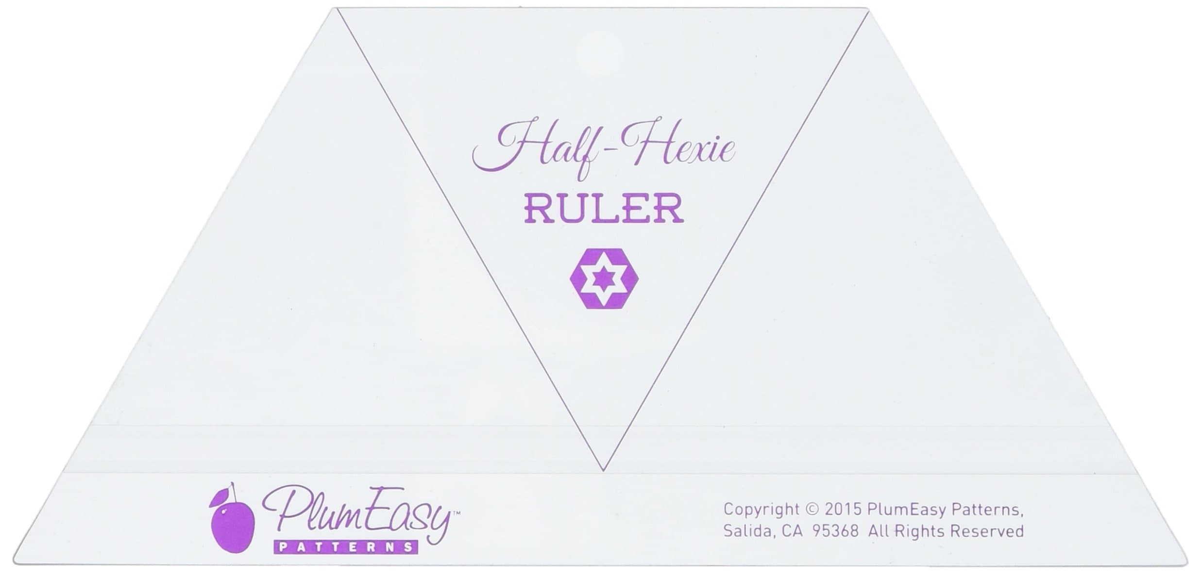 Half-Hexie Ruler