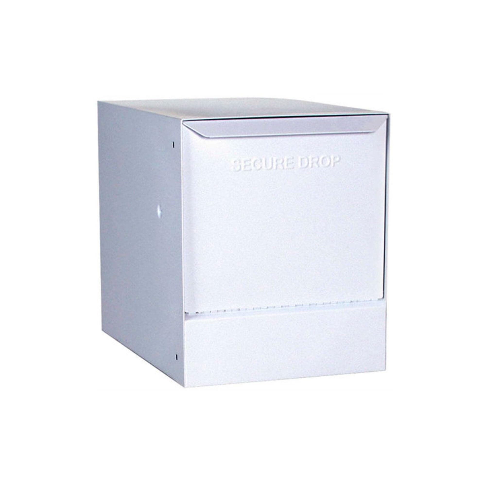 dVault® Wall Mount Package Drop DVWM0062S Secure Mail/Package Drop in White (Top Only)