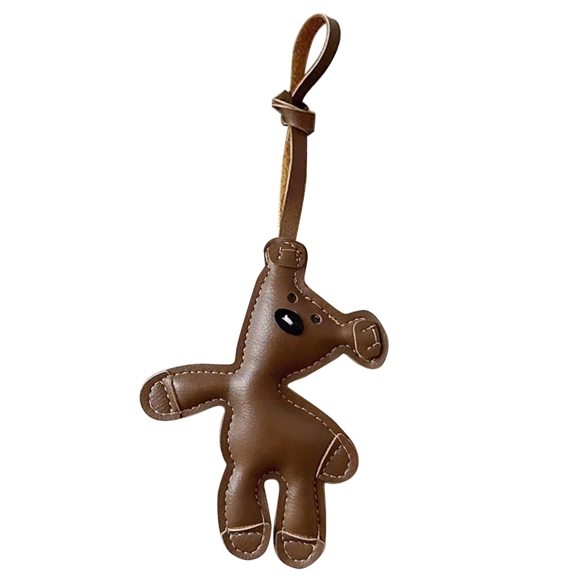 ヒグマ バッグチャーム, ブラウン, Medium