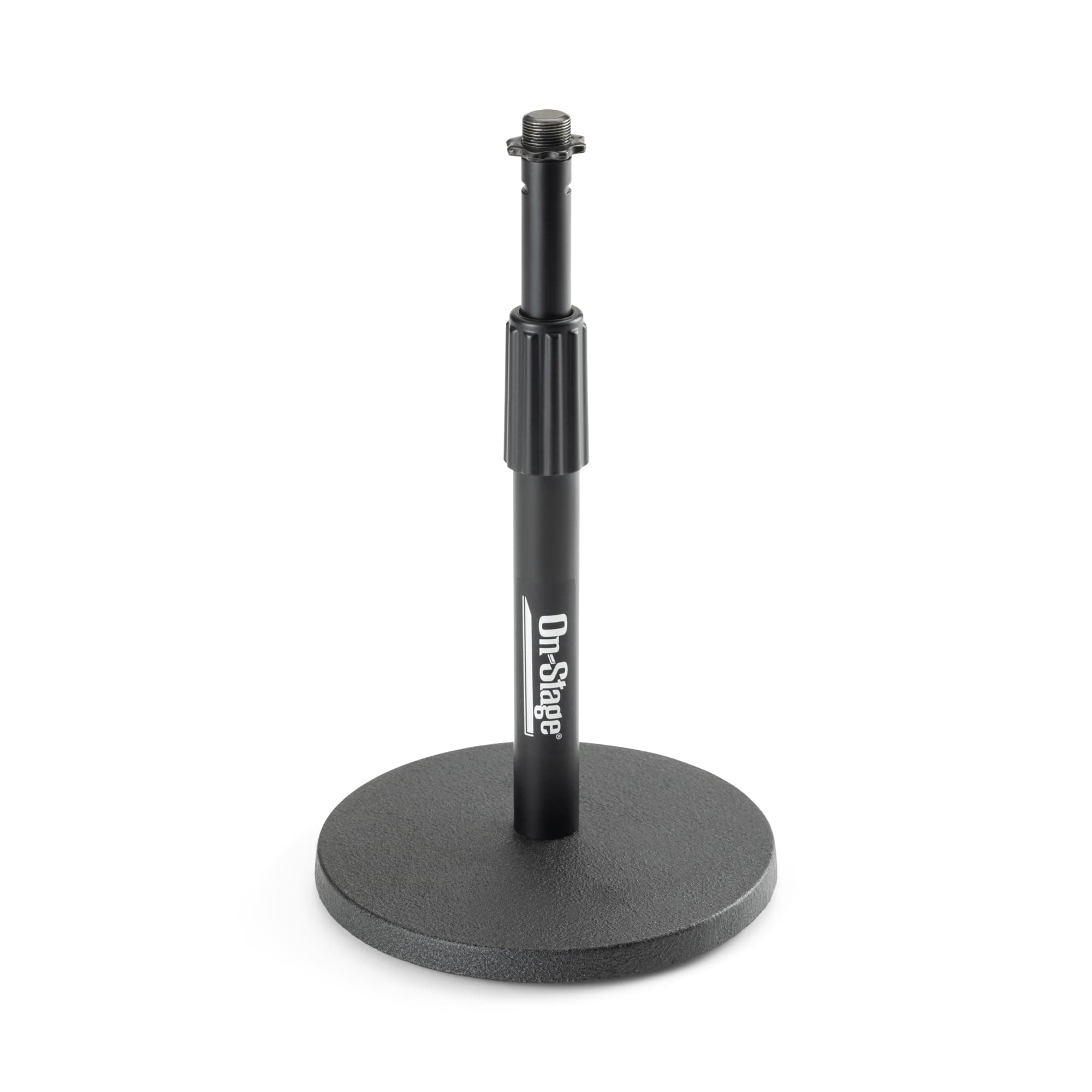 On-Stage DS7200B Adjustable Desktop Microphone Stand, Black