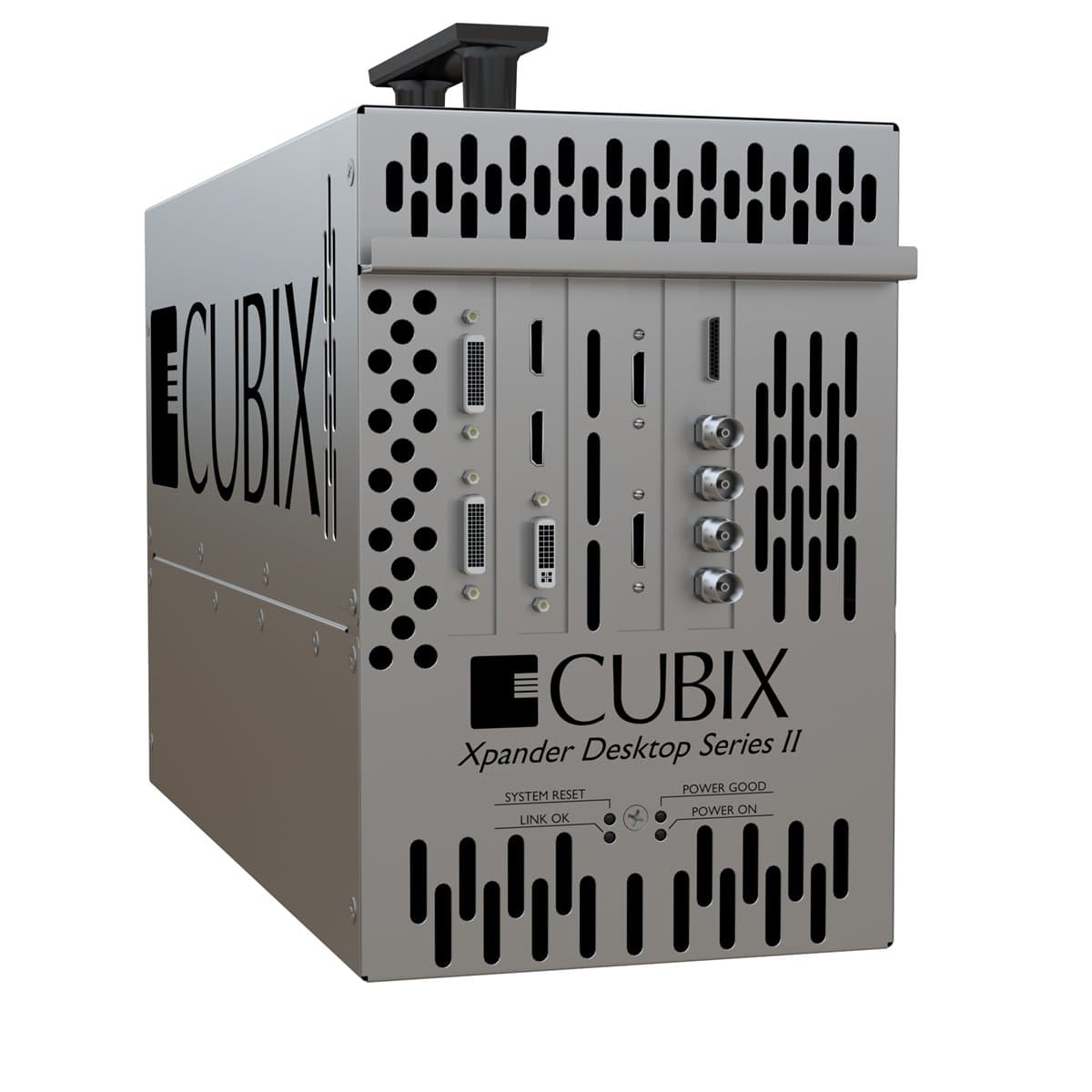 Cubix 16 Channel GPU-Xpander Desktop Series II, 4 Single Slots or 2 Dual Slots