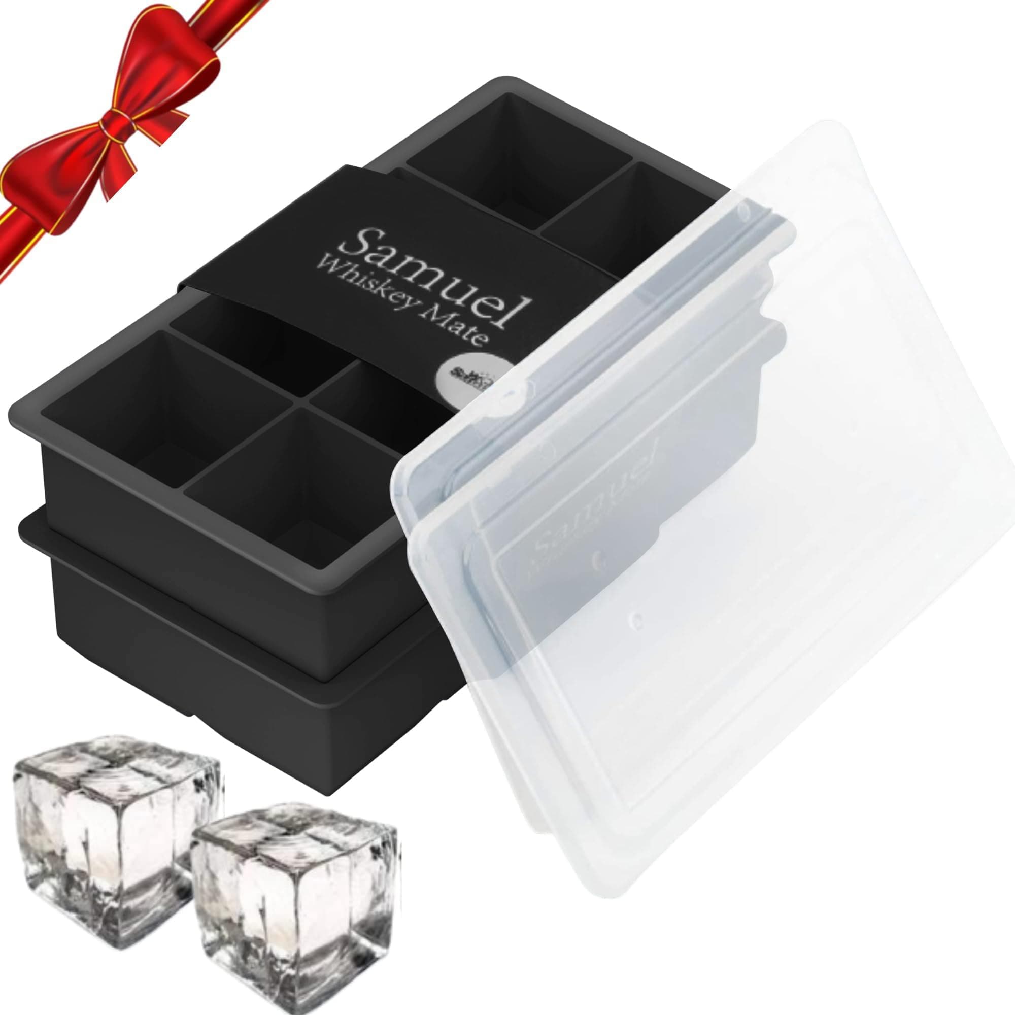 Large Ice Cube Trays with Lids