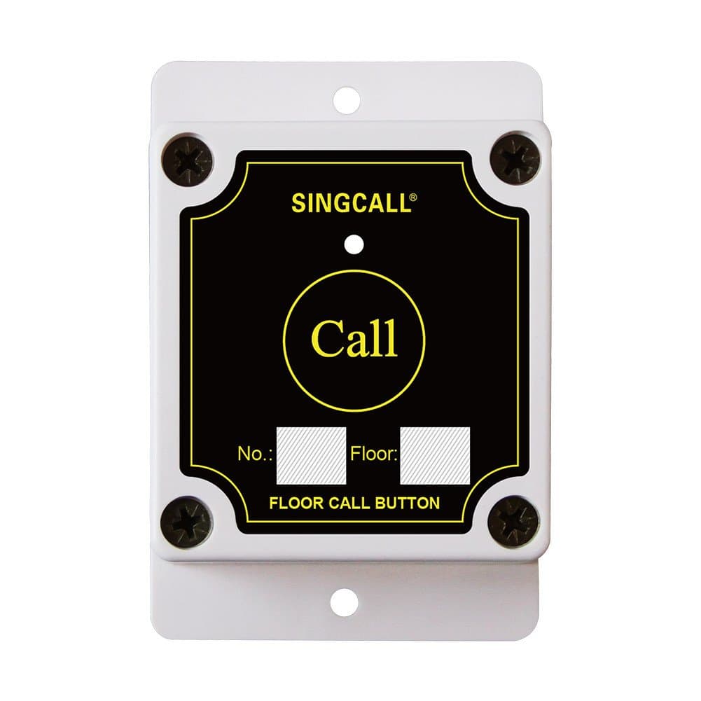 SINGCALLWireless Construction Site Calling, for Calling Elevator, One-Button Pager(APE500) Can't Be Used Alone