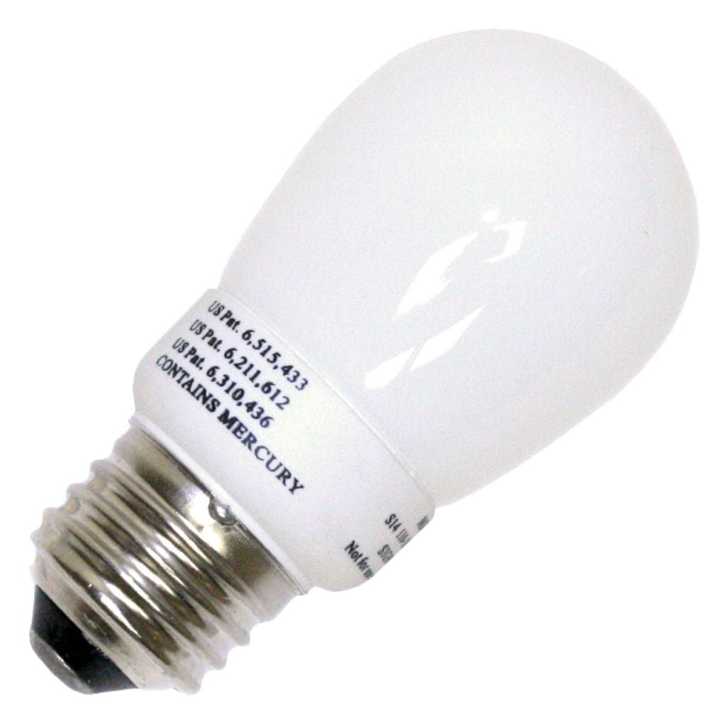 Litetronics MicroBrite MB-301 - 3 Watt CFL Light Bulb - Compact Fluorescent - Min. Start. Temp. -20 Deg. - - 20 W Equal - 2700K Warm White - 82 CRI - 43 Lumens per Watt - 2 Year Warranty