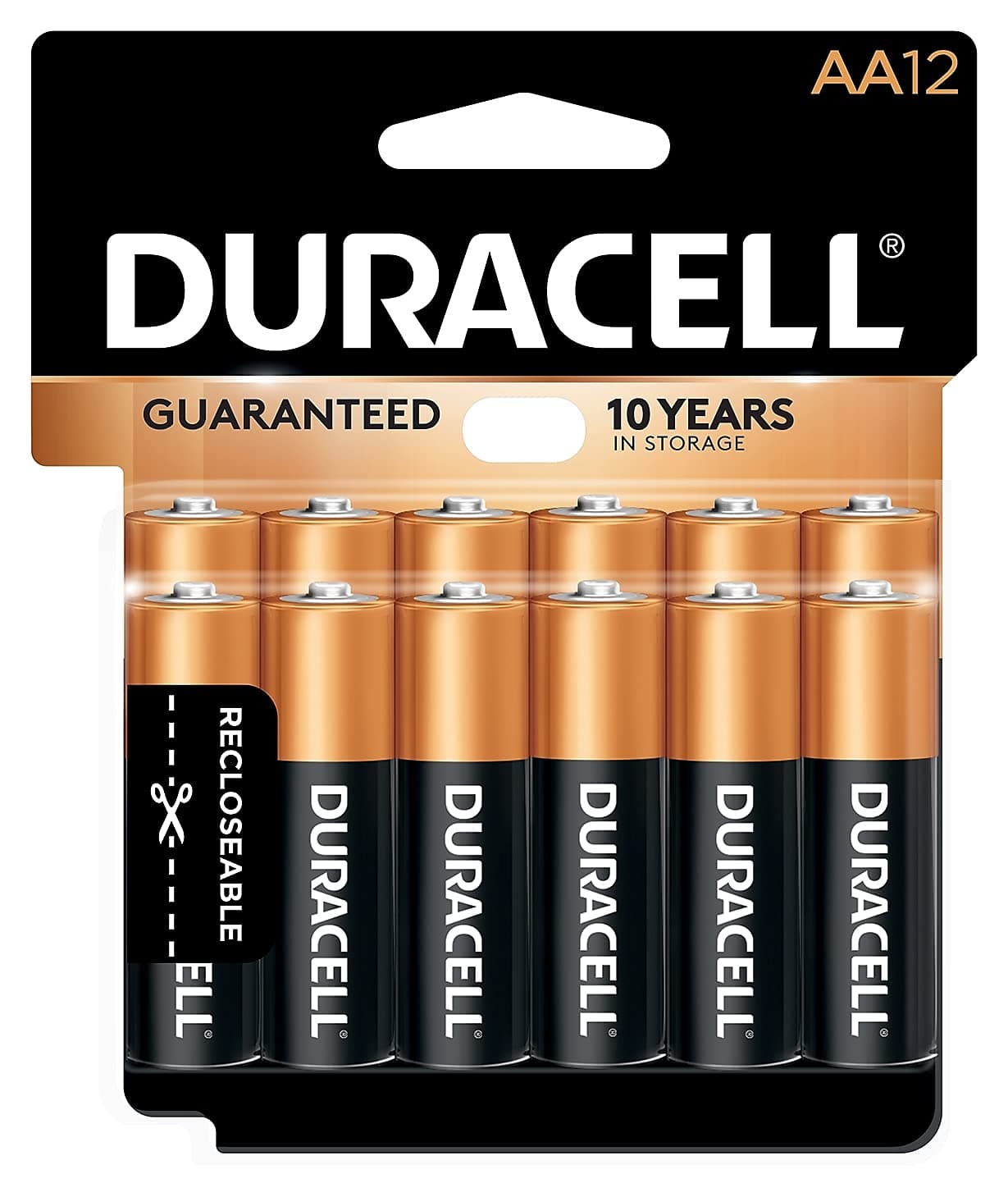 Standard Battery, AA, Alkaline, PK12