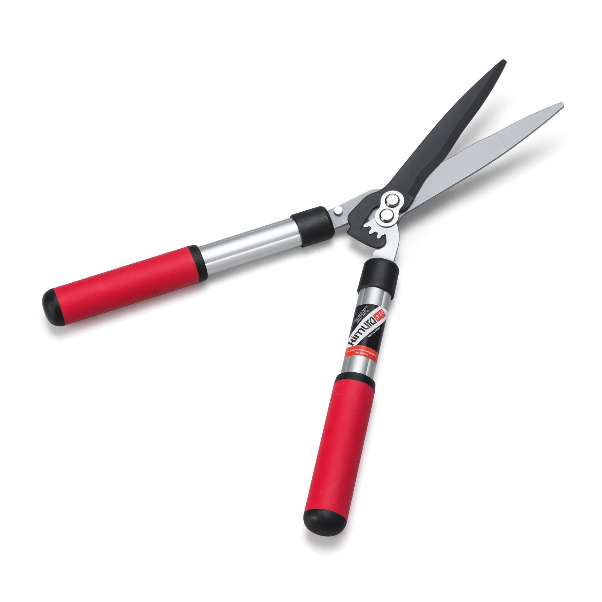 Pro Heavy Duty Garden Shears - Premium Hedge Shears with Patented Gearing Technology, Ultra Lightweight Aluminium Handles, Japanese SK5 Steel Blades, Ideal Shears for Gardening - 560mm