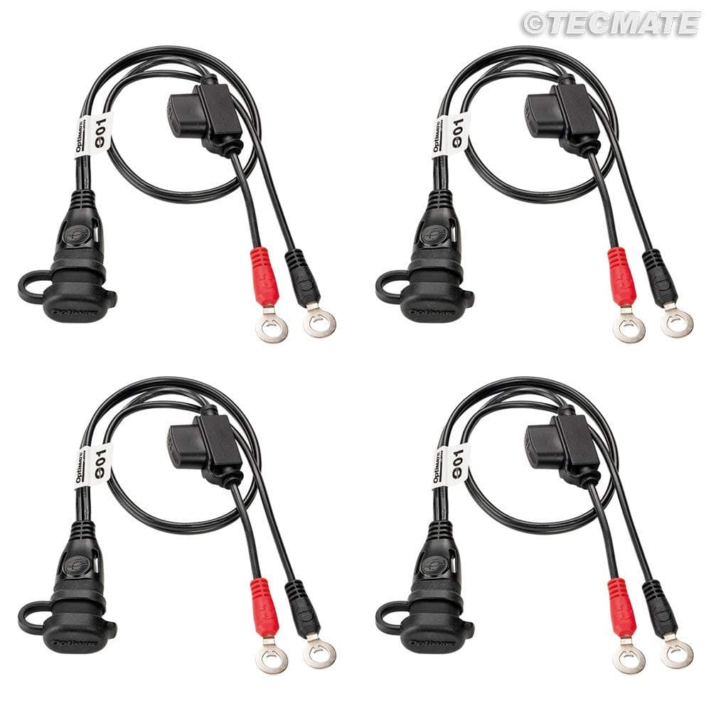 OptiMate Cable O-01x4, ring terminal harness, powersport
