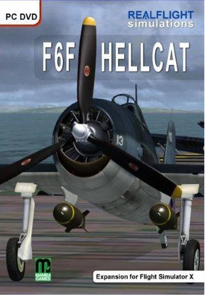 F6F Hellcat- Add On for Microsoft Simualtor X (PC DVD)