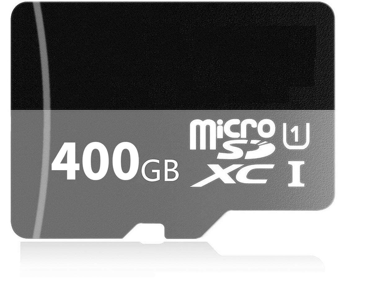 400GB Micro SD Memory Card High Speed Class 10 Micro SD SDXC Card with SD Adapter