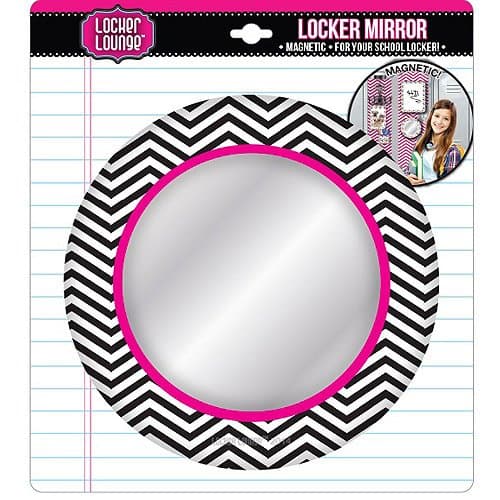 Locker Lounge Black Chevron Mirror