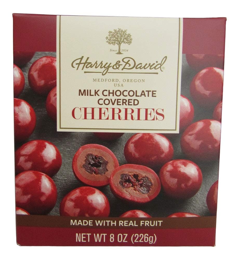 Milk Chocolate Covered Cherries, 8 Ounce.