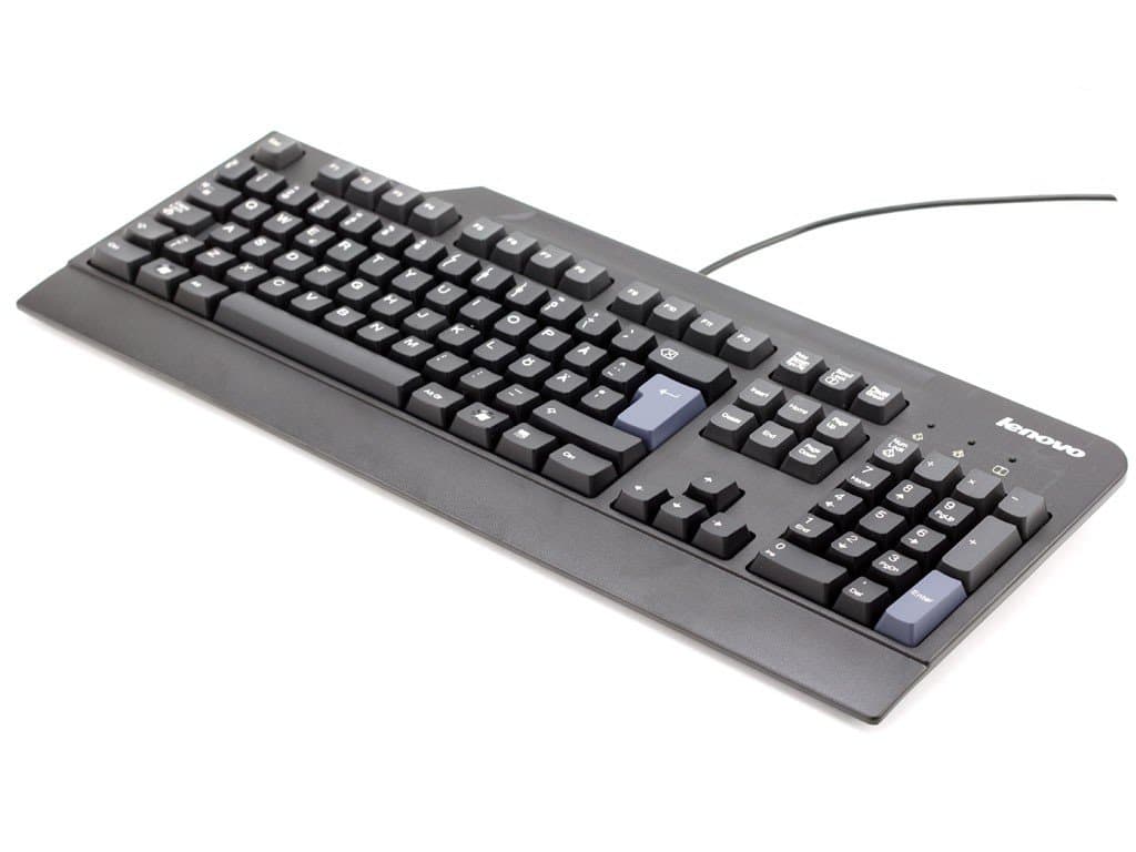 Lenovo Preferred Pro USB Keyboard - Black(UK and US layout Assorted)