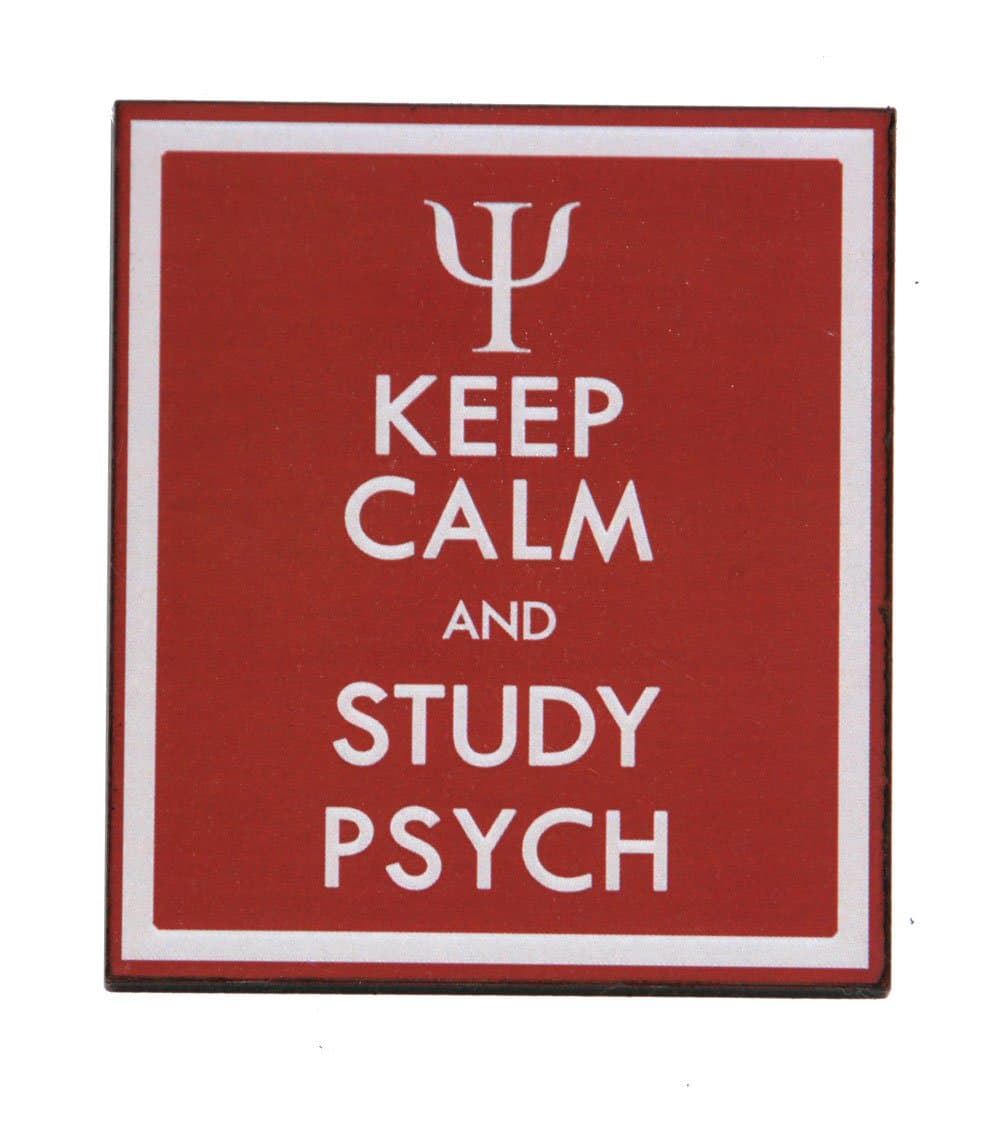 Keep Calm and Study Psych Magnet