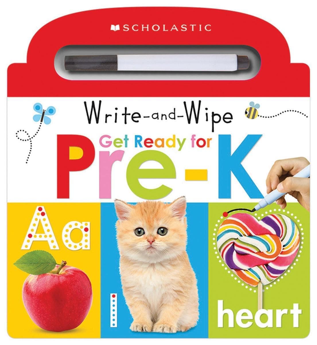Write and Wipe Get Ready for Pre-K: Scholastic Early Learners (Write and Wipe) Board book – Illustrated, 29 May 2018