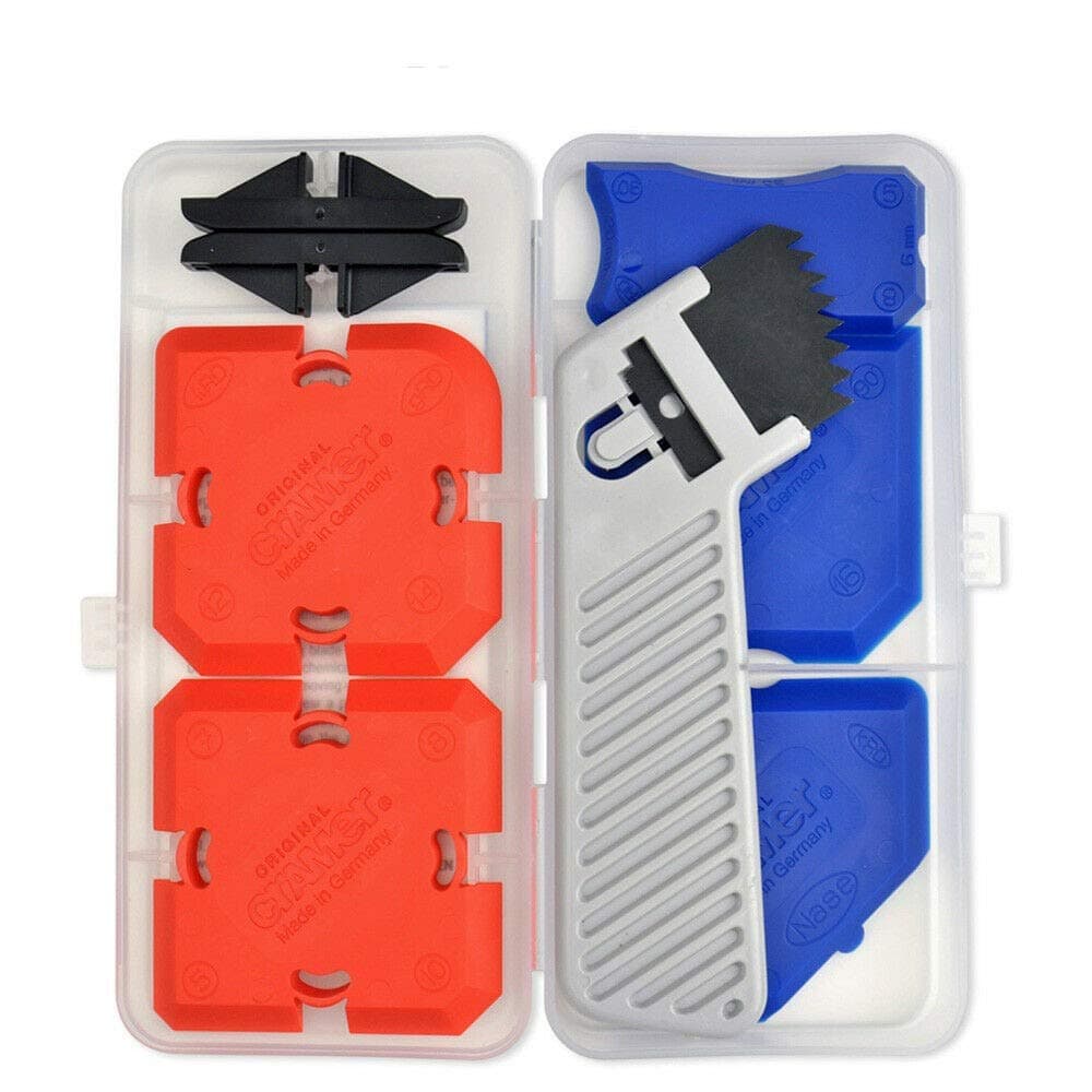 Professional Tilers Kit 7 Pieces, Grouting, Silicone Profiling