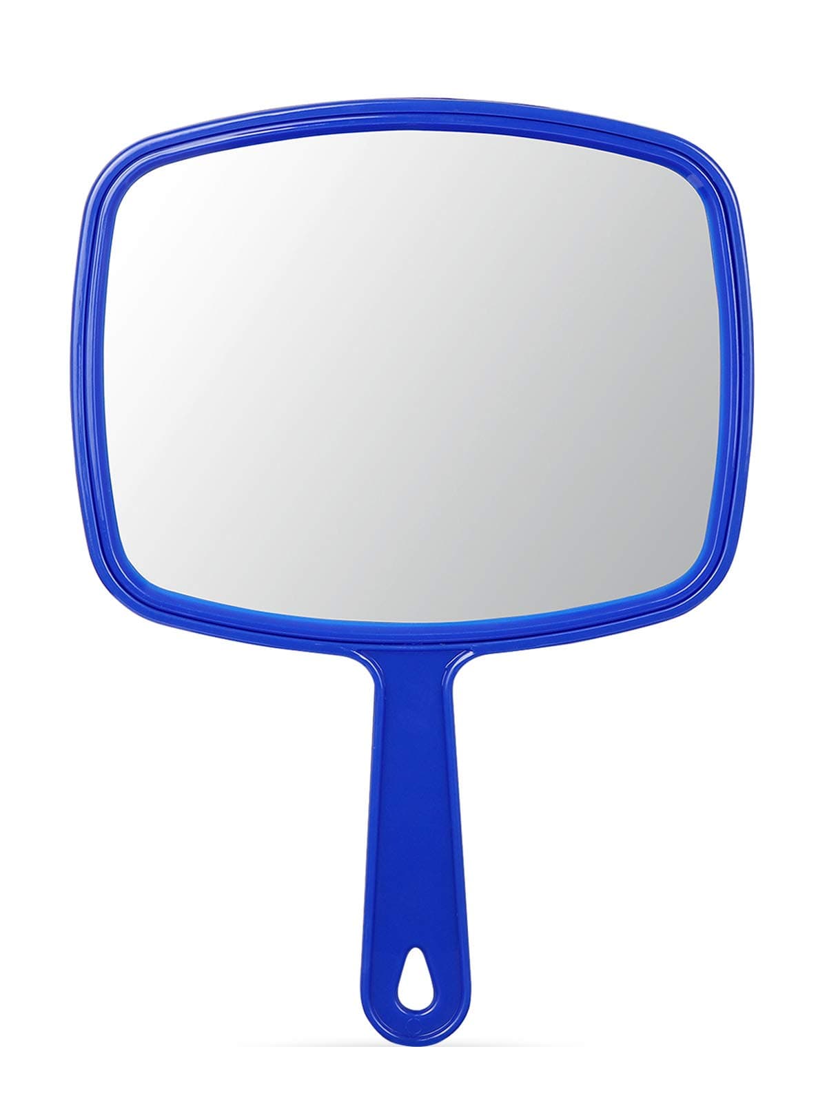 Hand Mirror, Handheld Mirror with Handle, Union Jack Blue