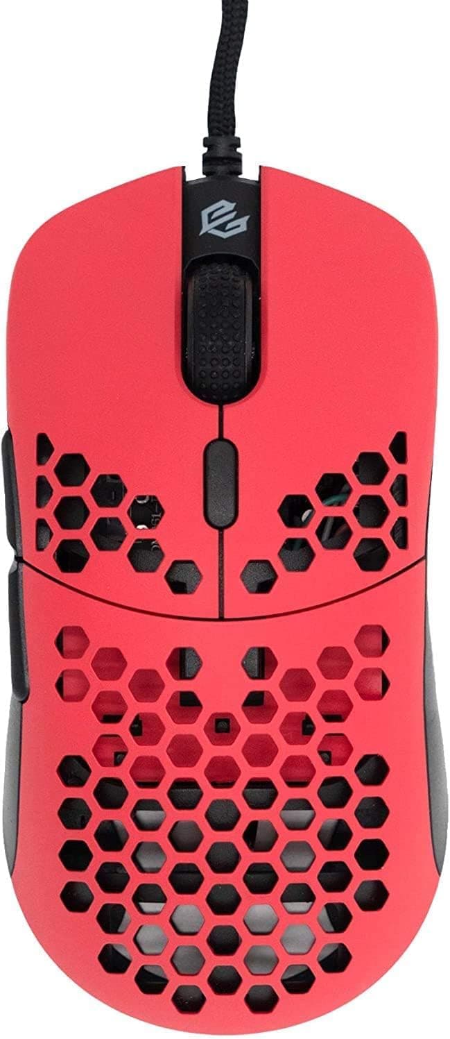 HTM Hati Ultra Light Gaming Mouse – Red