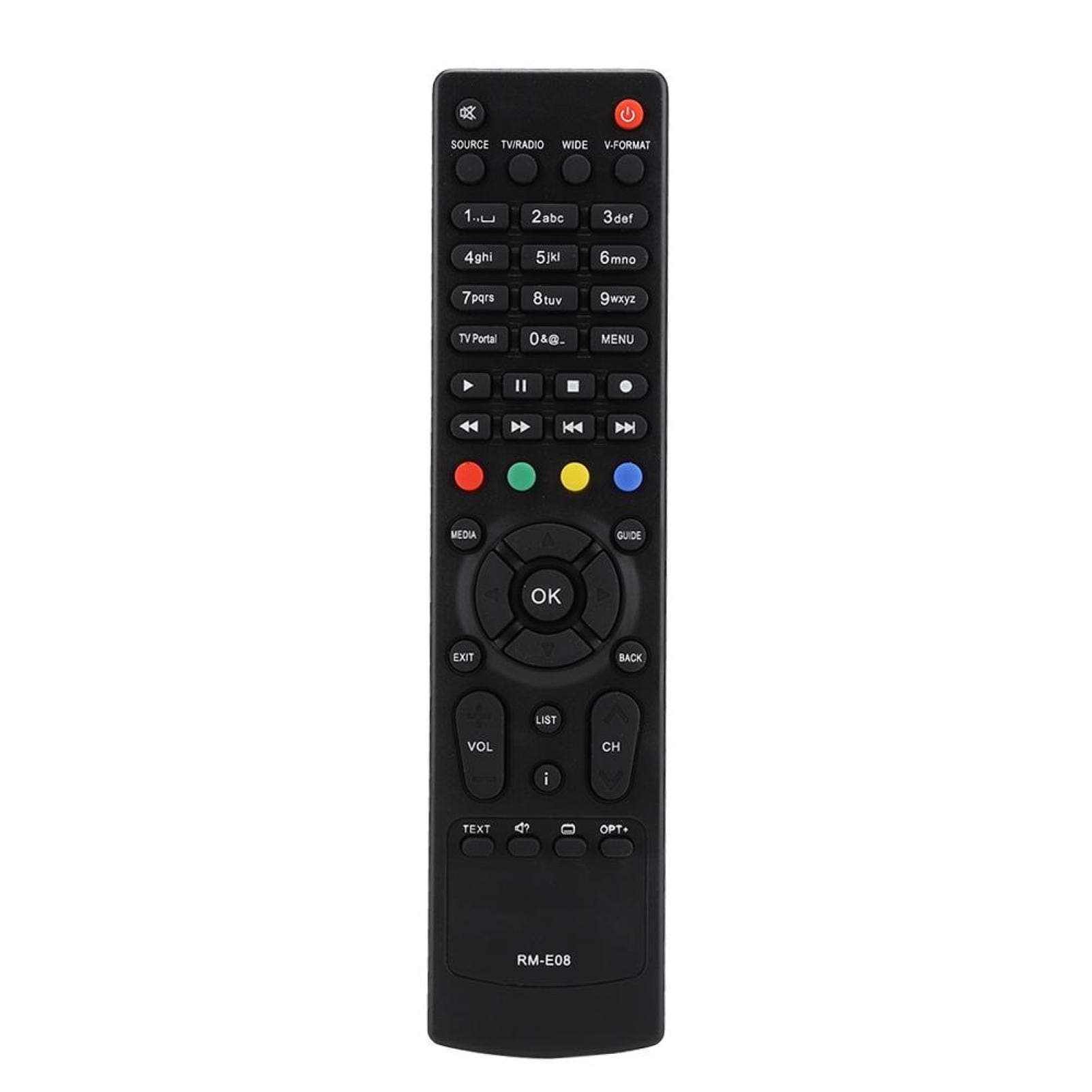 Remote Control TV Box Remote Controller TV Box Controller for HUMAX RM-E08 VAHD-3100S