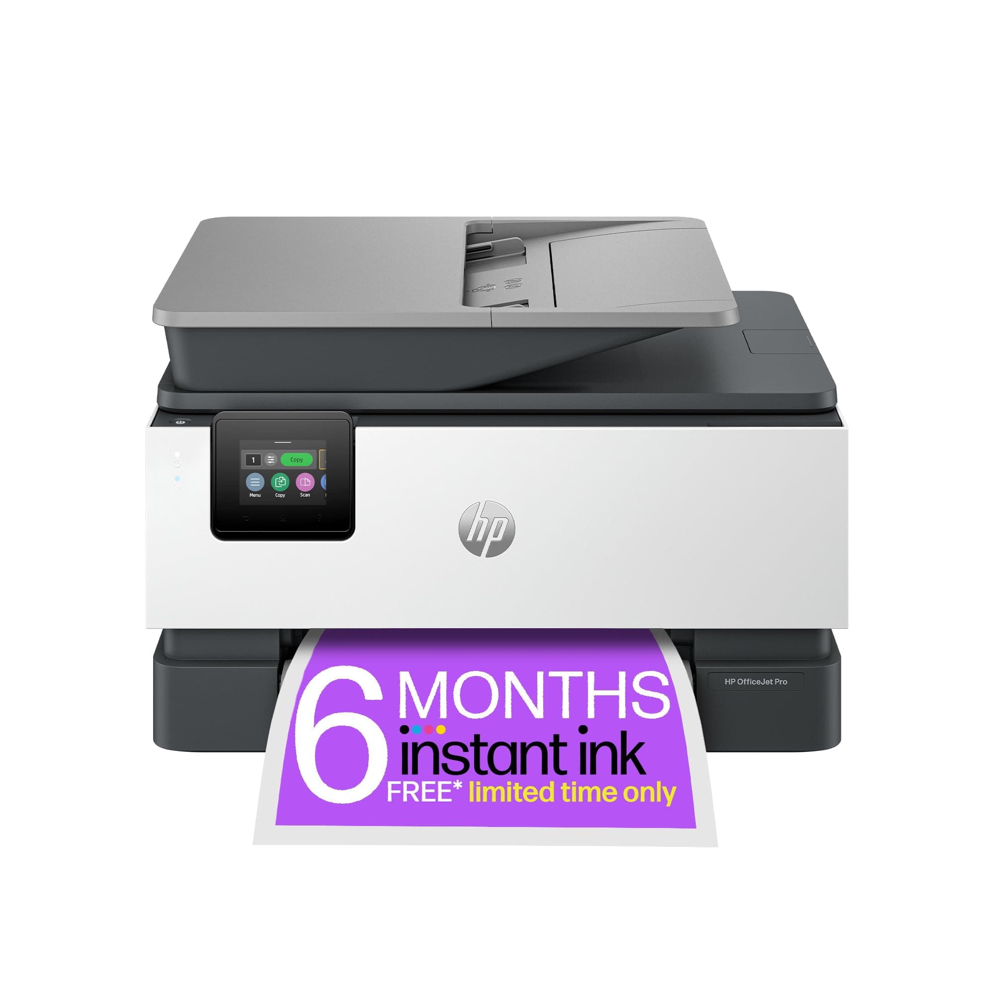 OfficeJet Pro 9120e All-in-One Printer | Colour | Printer for Small Office | Print, Scan, Copy Automatic Document Feeder| 3 Months of free Instant Ink | Up To 3 Years Warranty