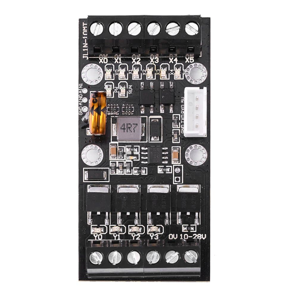FX1N-10MT PLC Motor Controller, Motor Controller FX1N-10MT DC Panel PLC Controller Industrial Control Board PLC Programmable Logic Controller Relay Output Module