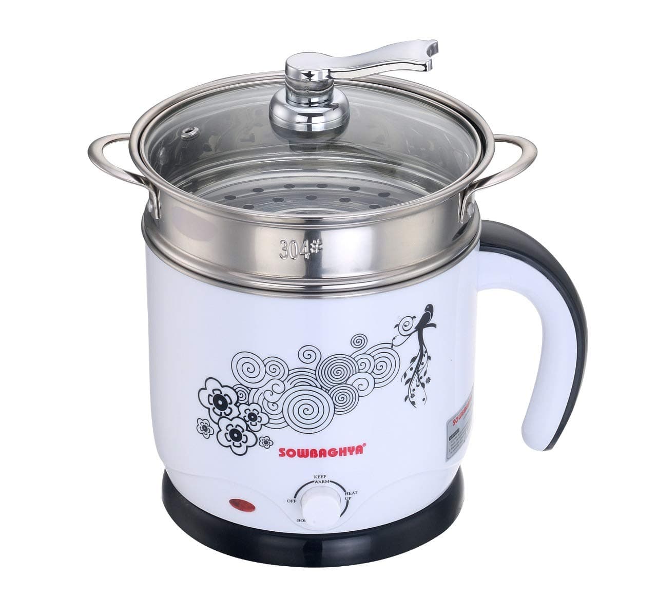 SOWBAGHYA 1.5 L Multicooker, Silver