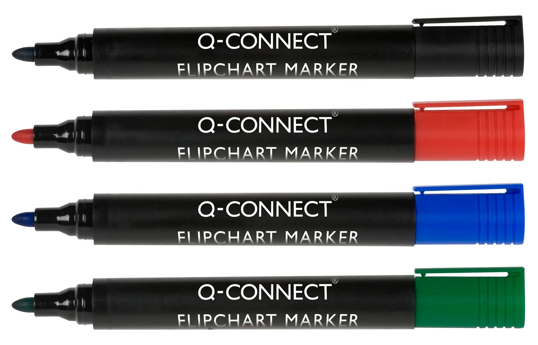 Q CONNECT FLIPCHART MARKER WLT4 ASSORTED