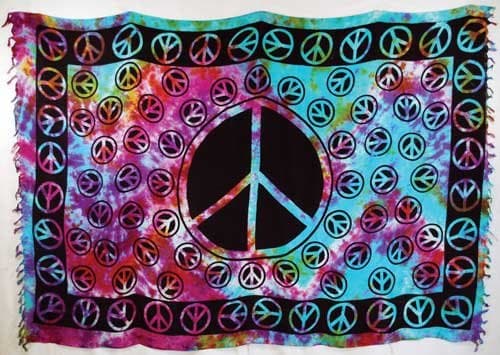 New Age Large Peace Sarong
