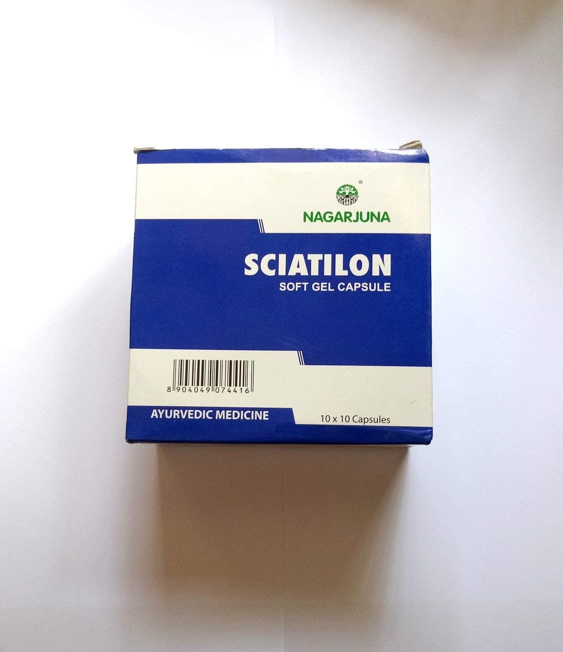 NAGARJUNA sciatilon soft gel 100 cap, 100 gram
