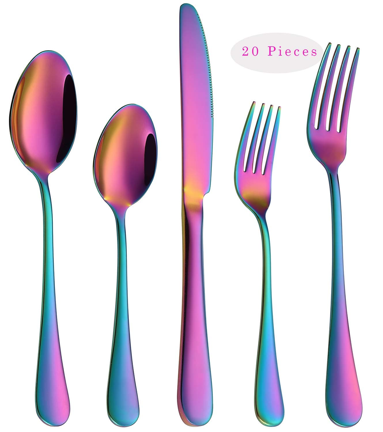 Silverware Set - 20 Pieces