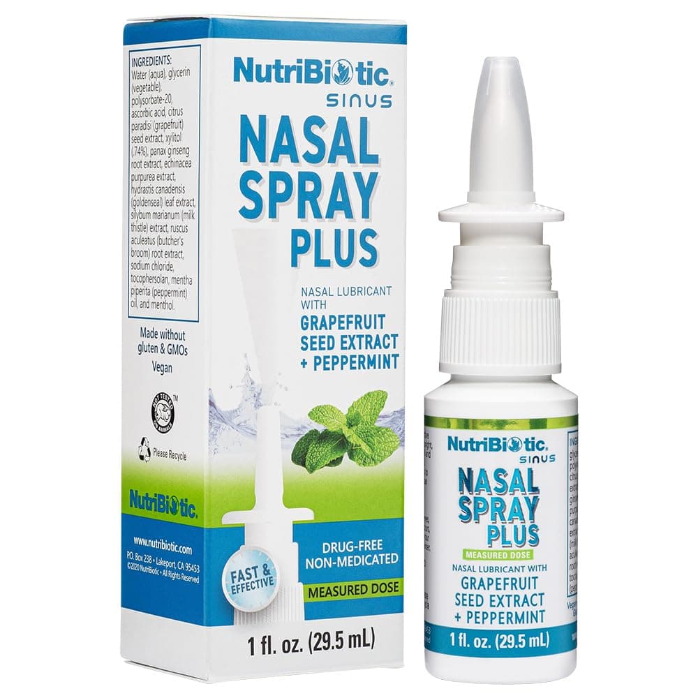 Nasal Spray Plus with Grapefruit Seed Extract, 1 fl oz (29.5 ml)