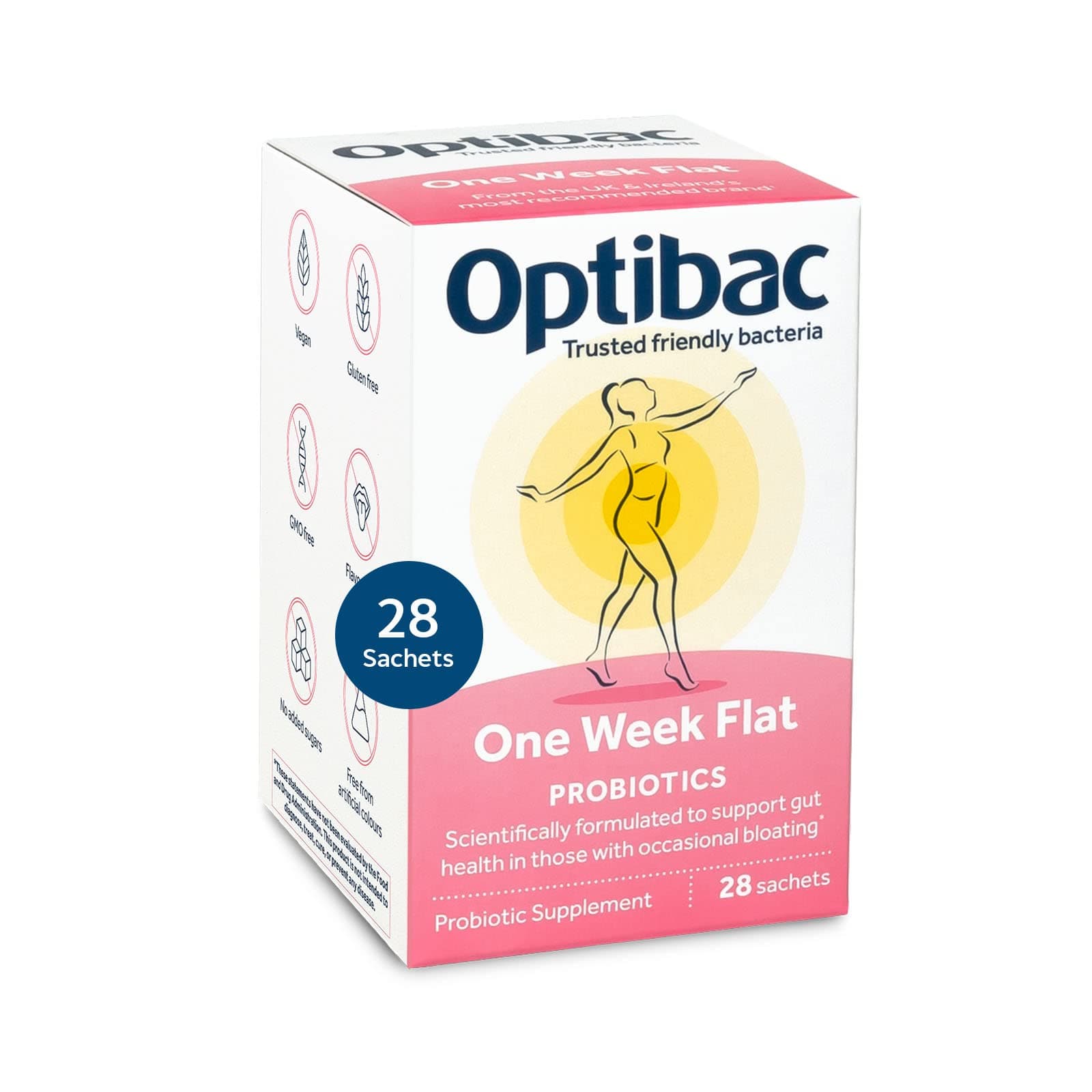 Optibac Probiotics One Week Flat - 28 Sachets