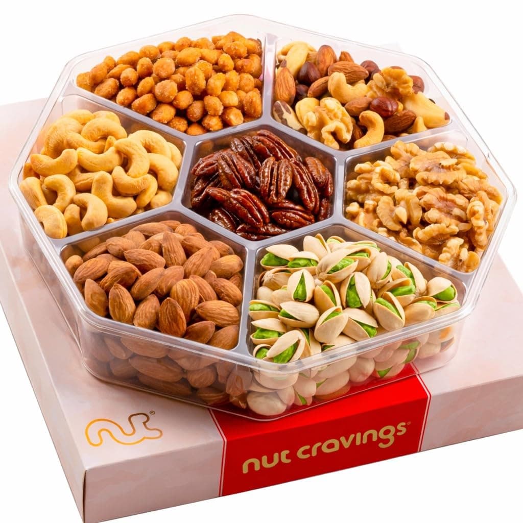 Red Gift Box Nuts Mix - XL