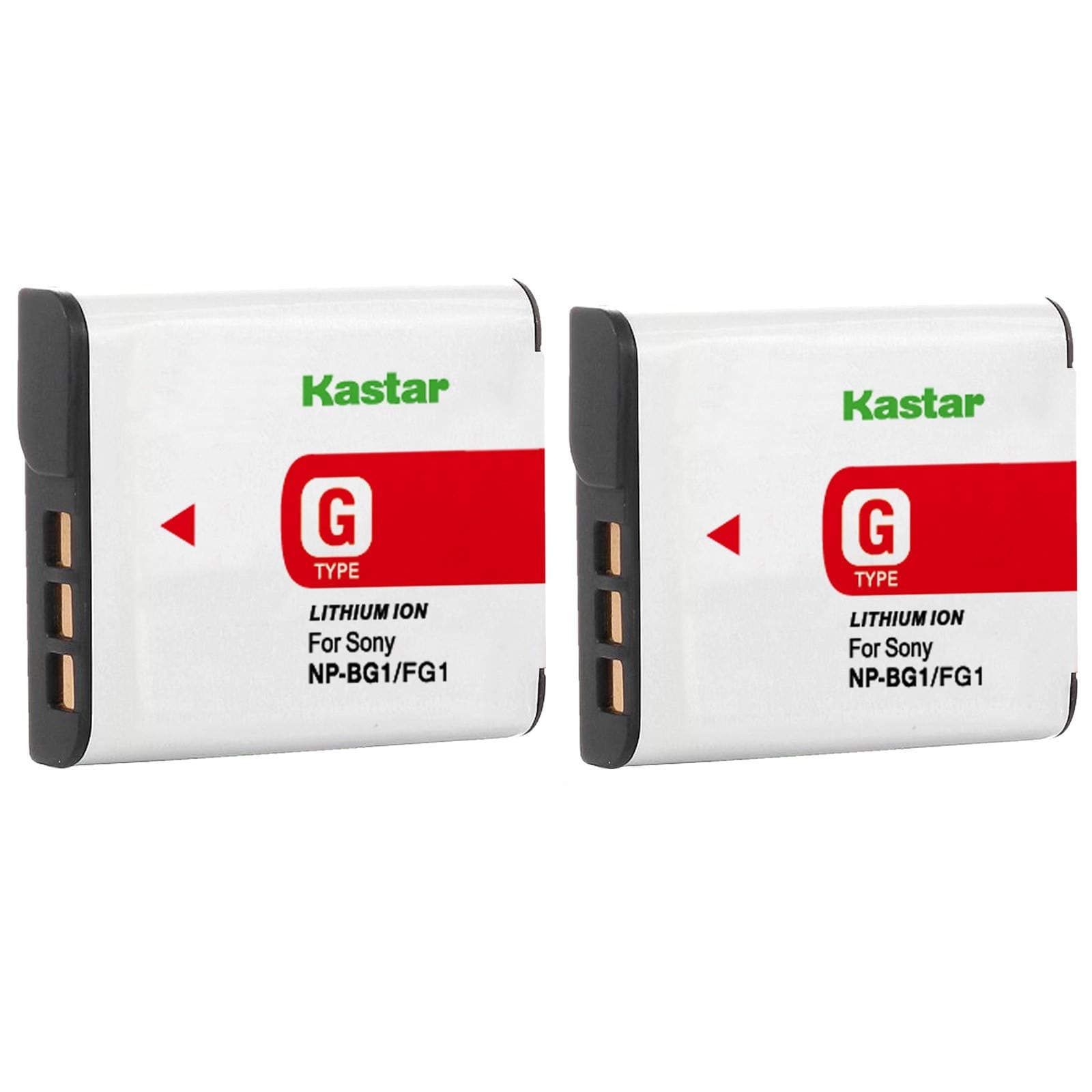 Kastar 2-Pack NP-BG1 Replacement Battery