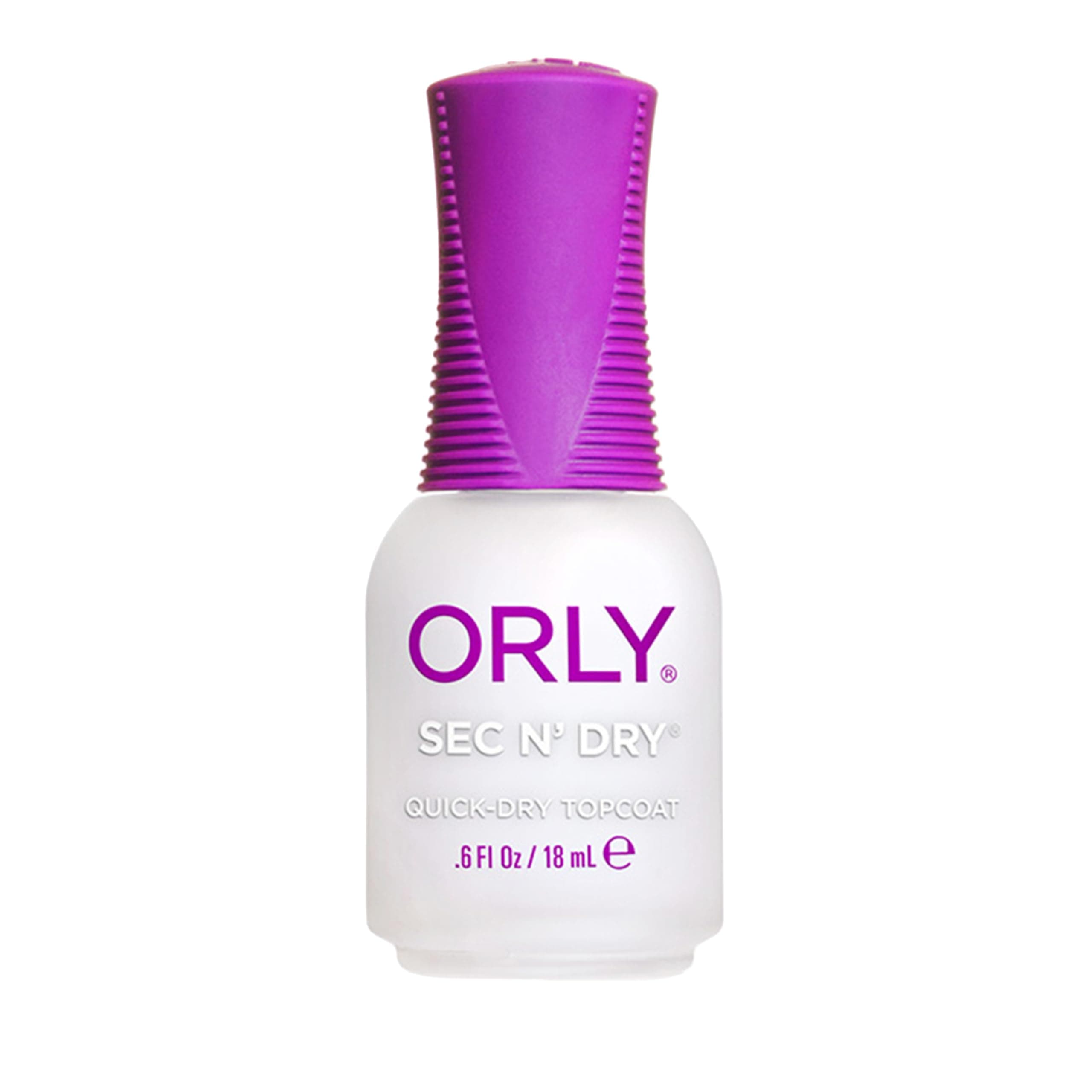 Sec 'N Dry Quick-Dry Topcoat | Fast-Drying Formula | Long-Lasting Shine, Smudge-Free Finish | Chip Resistant, and Smooth Application for Salon-Quality Nails at Home (18ML)