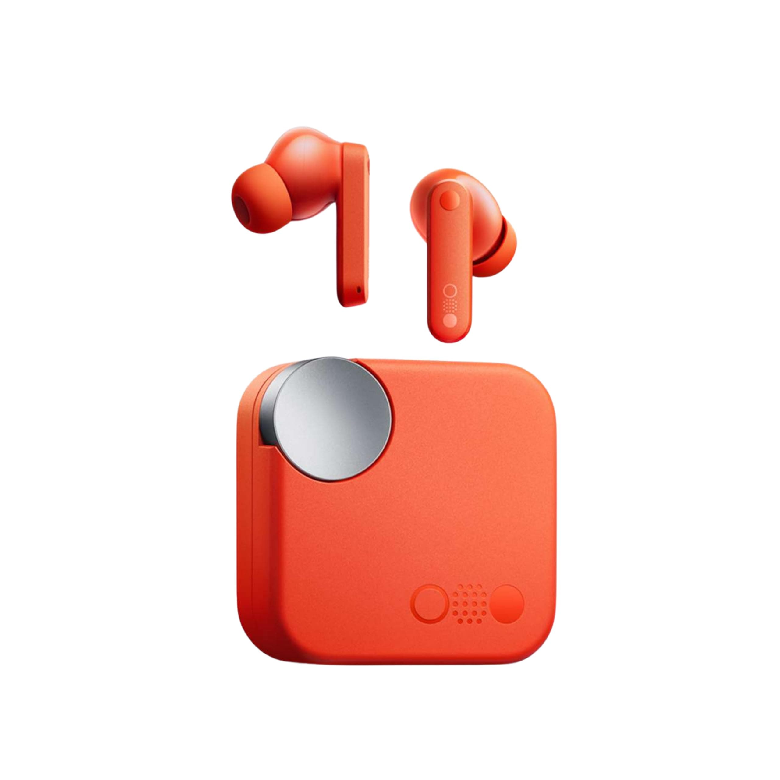CMF BY NOTHING CMF Buds Wireless Bluetooth Earbuds, 42dB Noise Cancelling Earbuds, Dirac HD Audio, 35.5H Playtime, BT5.3, IP54 Waterproof, 4HD Mics Wireless Headphones for iPhone & Android (Orange)