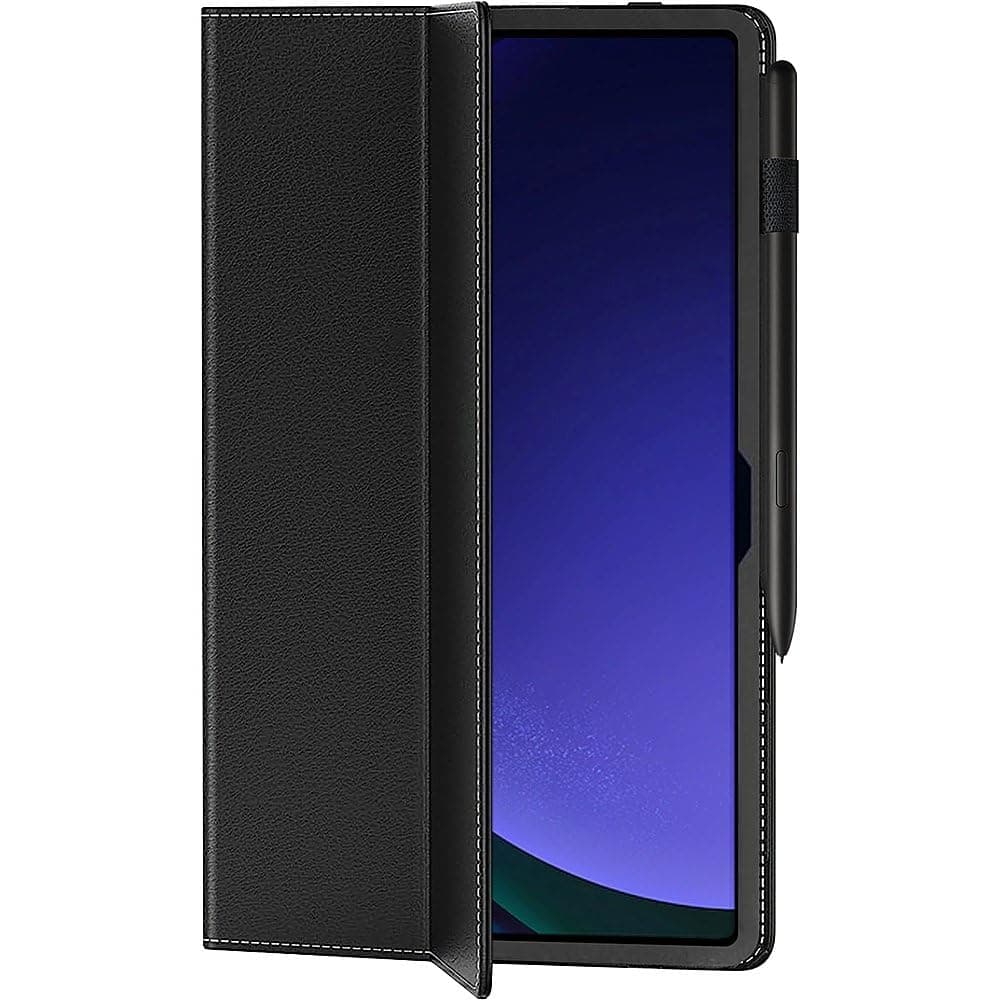 SaharaCase - Bi-Fold Folio Case for Galaxy Tab S10 FE, Tab S9 and Tab S9 FE, Black, (TB00324)