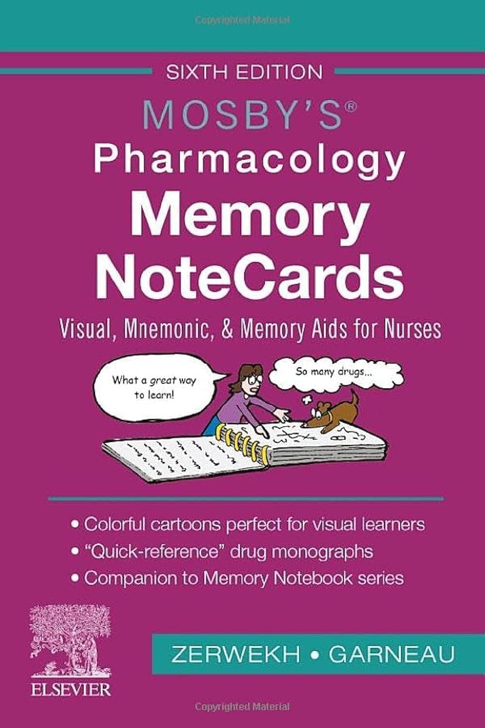 Mosby's Pharmacology Memory NoteCards: Visual, Mnemonic, and Memory Aids for Nurses