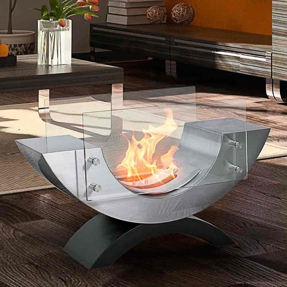 Half Ellipse Fireplace