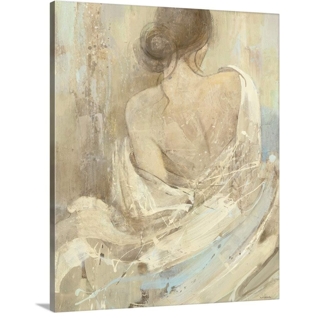 CANVAS ON DEMAND Abstract Figure Study I Canvas Wall Art Print by Albena Hristova, Abstract, Figurative, Home Decor, Figurative, Design Artwork, 32" x40in